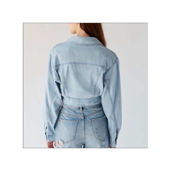 Urban outfitters BDG Puff Sleeve cropped jacket - Picture 3 of 4